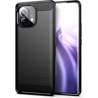 Xiaomi Anti Shock гръб Carbon за Xiaomi Mi 11, Черен (3496)