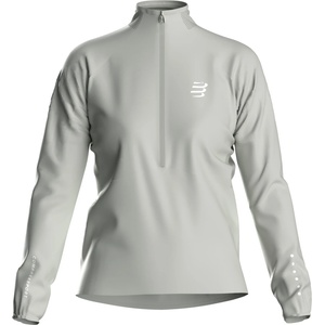 Compressport Дамско яке за бягане Compressport Women's Aura Windproof Jacket Running jacket - Gray Violet / Reflective White (128-0722-0113)