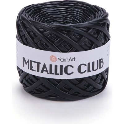 Yarn Art příze Metallic Club 8120 černá