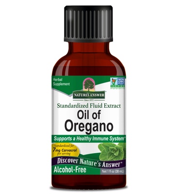 Nature's Answer Oil of Oregano Fluid Extract, Масло от риган, 30 ml
