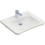 Villeroy & Boch ViCare - Умивалник 65x55 см, без преливник, отвор за смесител, AntiBac, CeramicPlus, бял 517868T2 (517868T2)