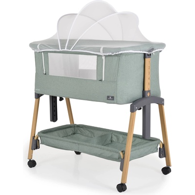 Cangaroo Бебешка кошара с падаща страница Cangaroo - Adoro, зелена (111032)
