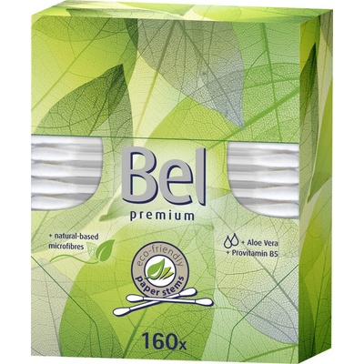 Bel Premium Aloe Vera a provitamín B5 papierové vatové tyčinky 160 ks
