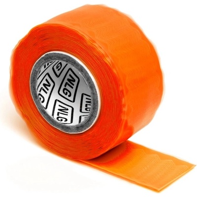 Upevňovací páska NLG s nosností 5 kg – skleněné vlákno, oranžová, 2800×25 mm