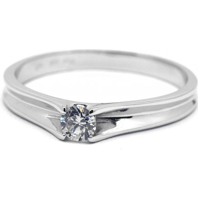 Klenoty Budín Luxusní diamantový zásnubní prsten s diamantem libovolná J 28300 17