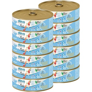 Alleva EQUILIBRIUM Paté Cat Sterilized salmon 12 x 85 g