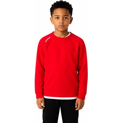 CCM Team Locker Room Crew Neck Red