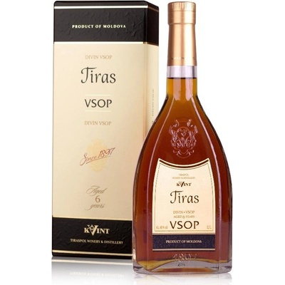 Kvint Brandy Tiras VSOP 6y 40% 0,5 l (karton)