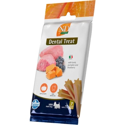 N&D PUMPKIN Dog Dental Snack Lamb Mini 60 g