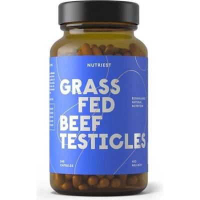 Nutriest Grass Fed Beef Testicles, 240 капсули, Nutriest (041259 NUTRS)