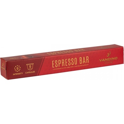 Vandino Alluminio Espresso Bar 10 бр. Кафе капсули Nespresso