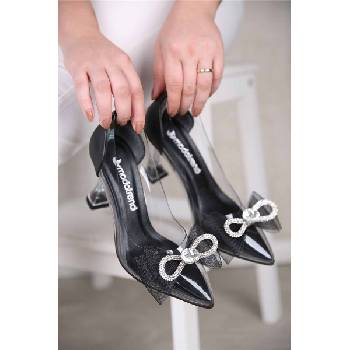 Moda Trend Дамски обувки с ток - Черни 307769 (307769_Черно)