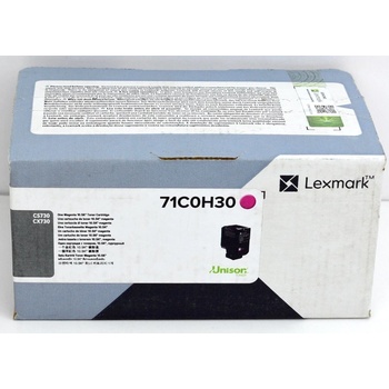 Lexmark 71C0H30 магента тонер касета 10, 5K (71C0H30)