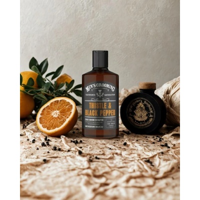 The Scottish Fine Soaps Thistle & Black Pepper šampon na vlasy 300 ml