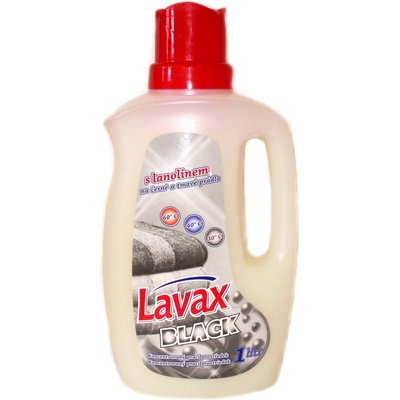 Lavax Black tekutý prací prostriedok s lanolinem 1 l