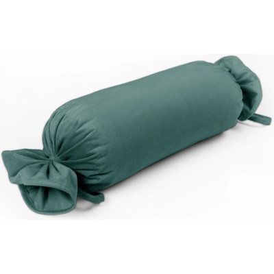 Biante Zamatový vankúš valec bonbon Velvet Prémium SVP-022 Ľadovo zelený 15x40