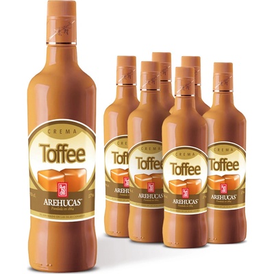 Arehucas Crema Toffee 17% 6 x 0,7 l (karton)
