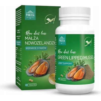 Pokusa RawDietLine Novozélandská mušle 120 tabs