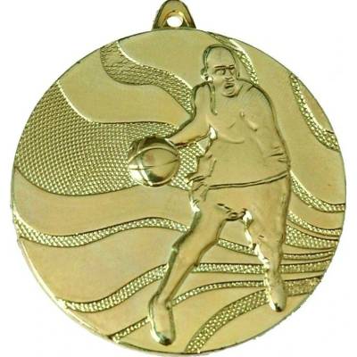 Medaila MMC2150 basketbal Zlato