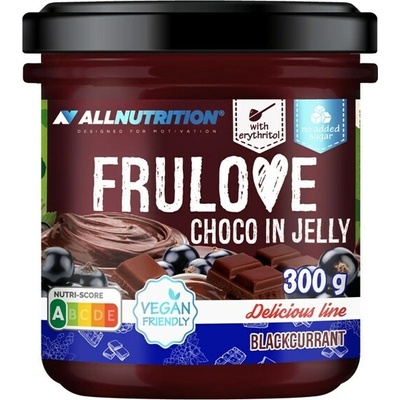 ALLNUTRITION FRULOVE Choco In Jelly Blackcurrant 300g