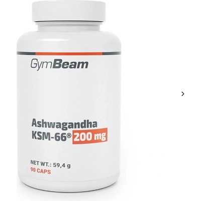 GYMBEAM Ashwagandha KSM-66 200 mg 90 kapsúl
