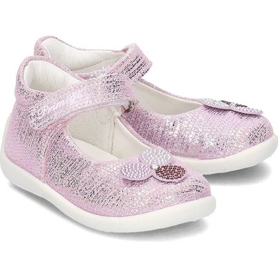 Primigi baleríny kožené růžové