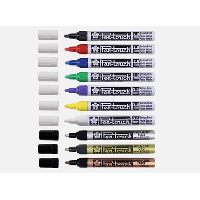Alkoholové fixky Pen-Touch Sakura (rôzne odtiene)