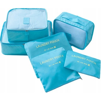 Alum Sada cestovních organizéru do kufru modrá – Hledejceny.cz