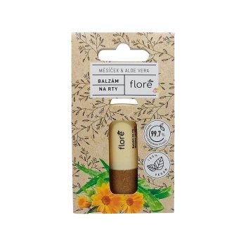 SOLVENT všechny privatky PKS Балсам за устни Floré с невен и алое вера