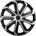 Versaco Тасове за джанти 16'' Versaco Evo Black/Silver