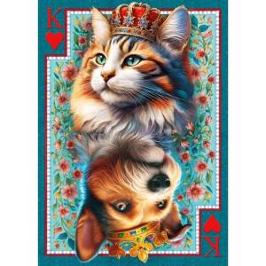 Cherry Pazzi - Puzzle The Royal Card - 1 000 piese