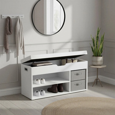 Vasagle Custos 80 x 40 x 30 cm bílý