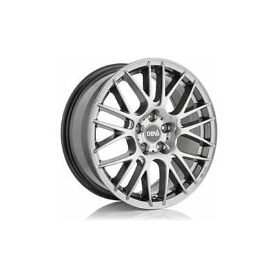 DBV 5KS 003 8x19 5x108 ET43 hyper silver