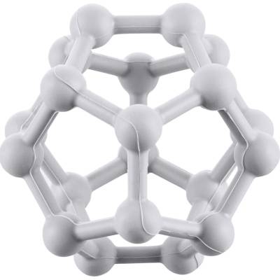 Zopa Silikonové kousátko Atom, Dove Grey 1