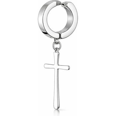 Solla Silent Faith unisex náušnica z chirurgickej ocele 316L CH-UNI-NA3/STR Strieborná