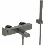Ideal Standard Смесител за вана и душ Ideal Standard Atelier Extra Magnetic Grey с душ комплект (BD514A5)