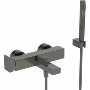 Ideal Standard Смесител за вана и душ Ideal Standard Atelier Extra Magnetic Grey с душ комплект (BD514A5)