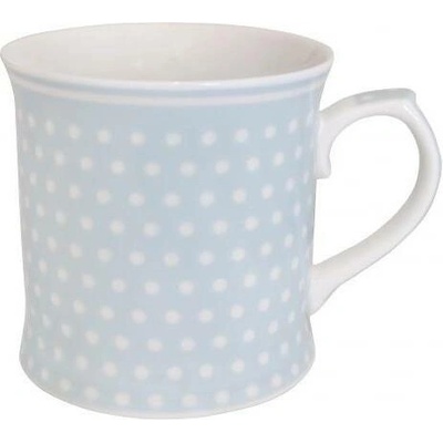 Isabelle Rose Porcelánový hrnek s tečkami modrý 380 ml