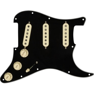 Fender Pre-Wired Strat SSS CUST 69 Black Pickguard (0992341506)