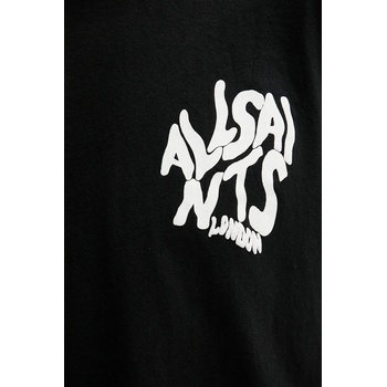 AllSaints Памучна тениска AllSaints ORLANDO (M066PC)