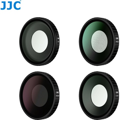 JJC Sada filtrov 1/2 čierna hmla, ND16, UV, CPL pre objektív DJi Osmo Action 6 F-DA6NCBU