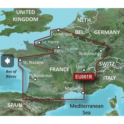 Garmin BlueChart G2 Vision - EU061R /France Inland Waters/ REGULAR