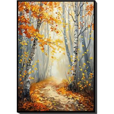 Sconto Obraz AUTUMN III 70x100 cm, motív jesenný les