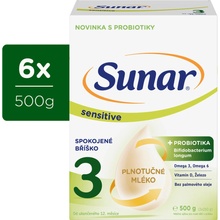 Sunar Sensitive 3 6 x 500 g