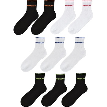 Image 1 of Donnay Юношески чорапи Donnay 10 Pack Quarter Socks Junior - Bright Asst