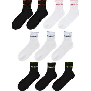 Donnay Юношески чорапи Donnay 10 Pack Quarter Socks Junior - Bright Asst