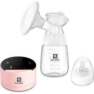 Lorelli ЕЛ. ПОМПА daily comfort pink&black (10220580004) - bebetabg