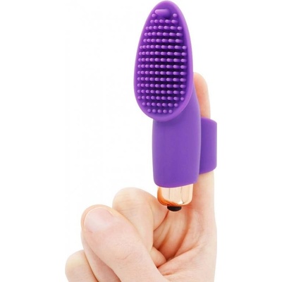 WOMANVIBE Silikonový vibrační stimulátor na prst.