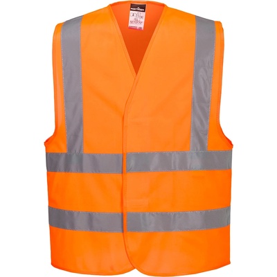Portwest hi-vis es1 essential es470 / Светлоотразителна жилетка - hv оранжева xs (es470orrxs)