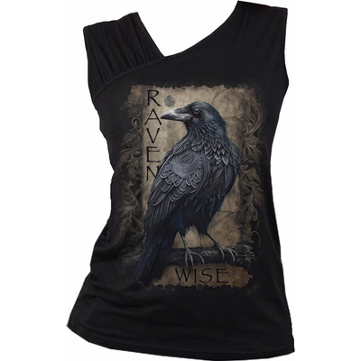 Spiral Raven Wise Čierna